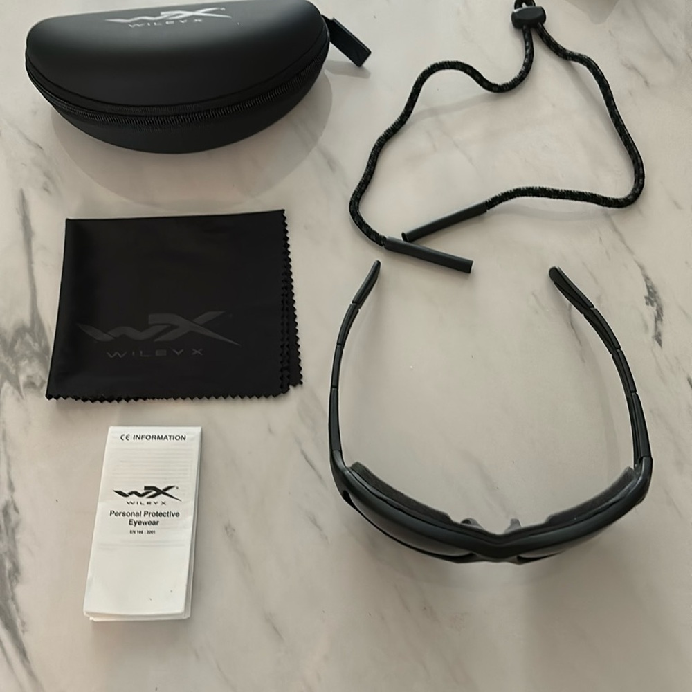 Personal protective eyewear for dry eyes.